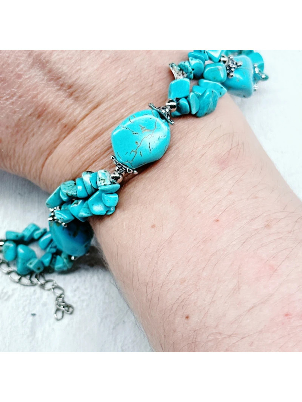 3131mc. Ceramic Southwest Bracelet